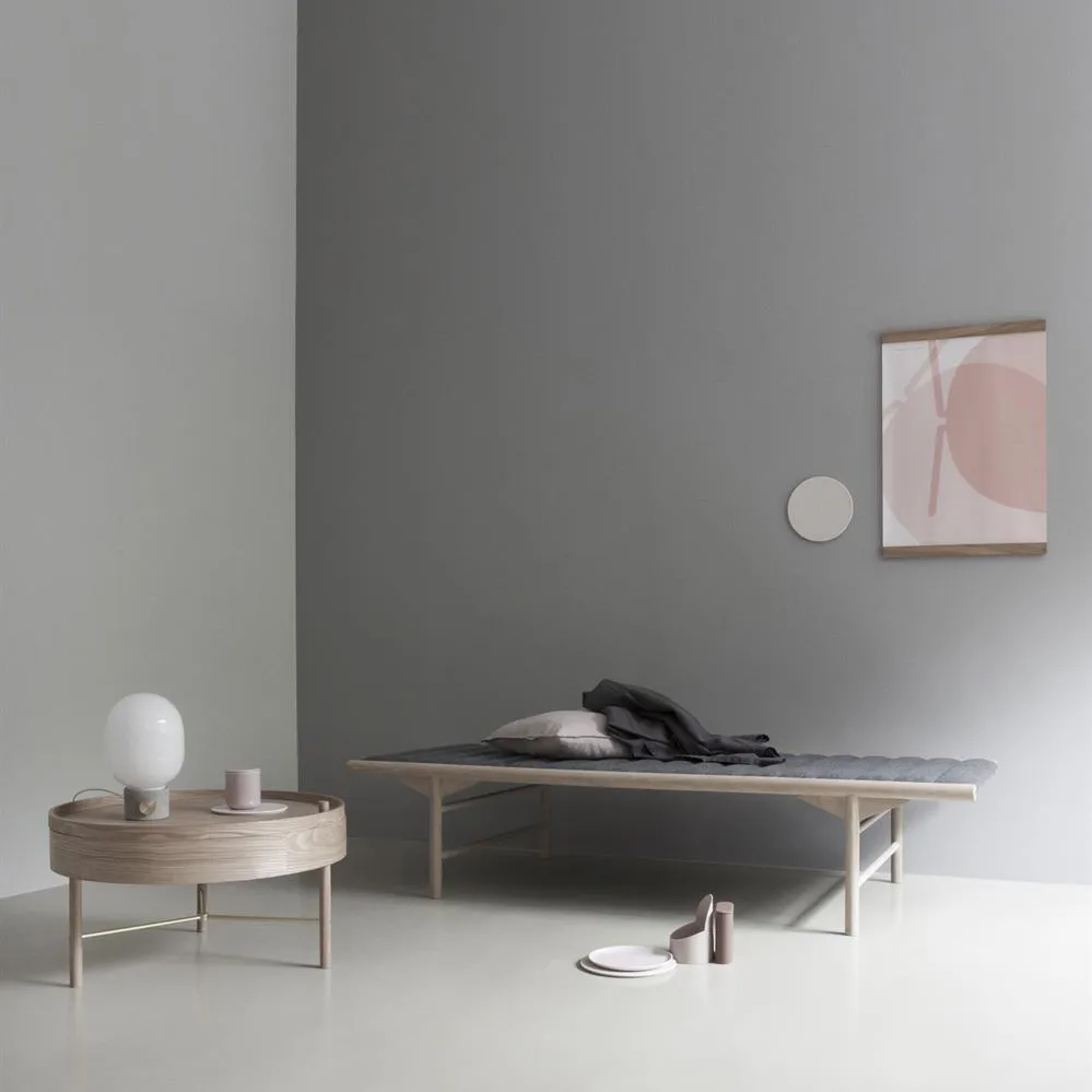 JWDA tafellamp, Beton-messing, Small Audo Copenhagen