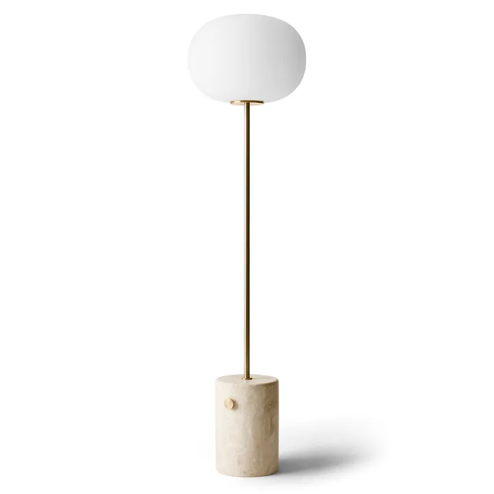 JWDA vloerlamp - Travertijn-messing, 150 cm - Audo Copenhagen