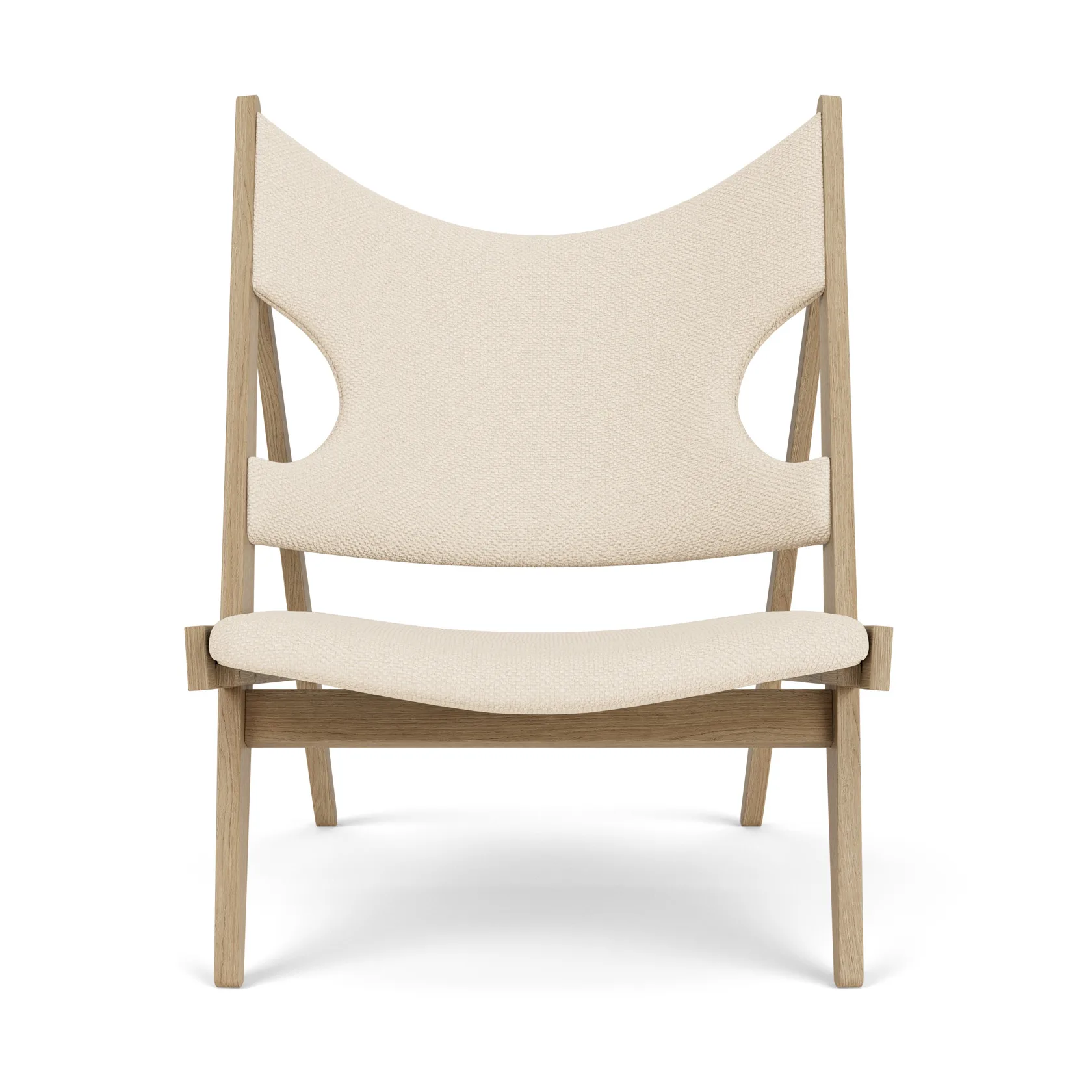 Knitting loungefauteuil, Natural oak-Logan Jasmine Audo Copenhagen