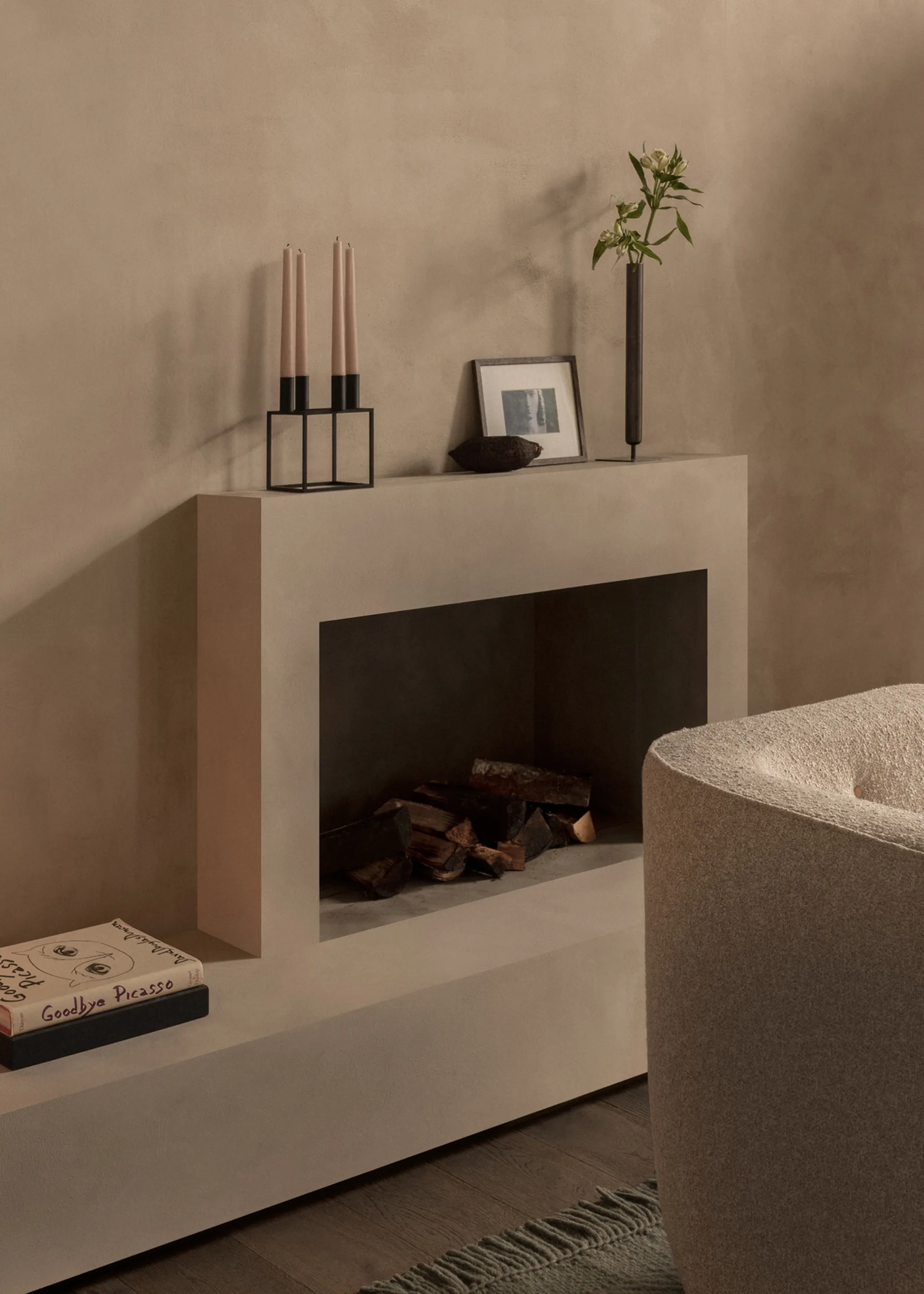 Kubus 4 kandelaar, black (zwart) Audo Copenhagen