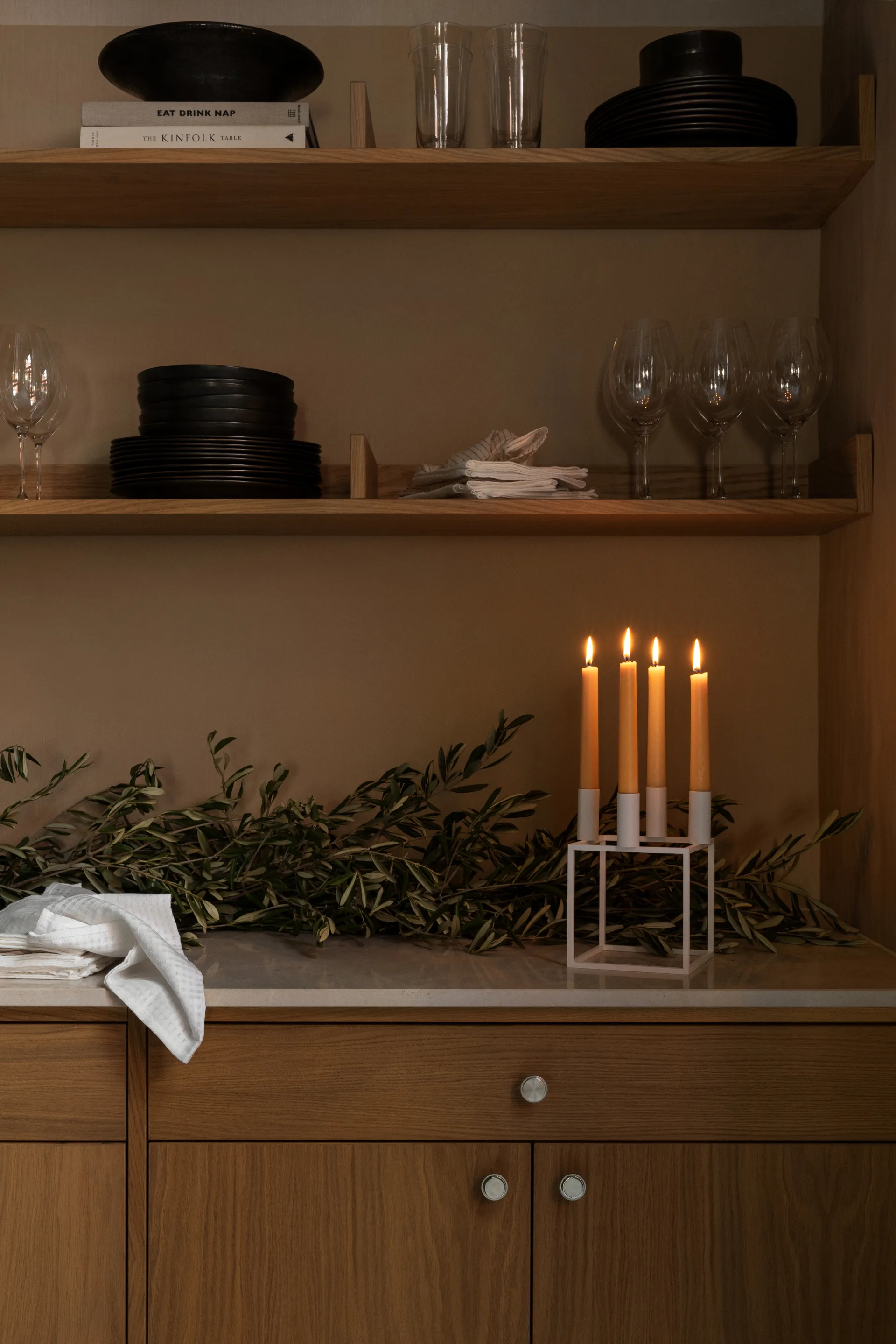 Kubus 4 kandelaar, white (wit) Audo Copenhagen