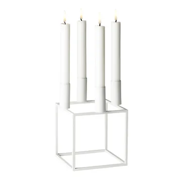 Kubus 4 kandelaar - white (wit) - Audo Copenhagen