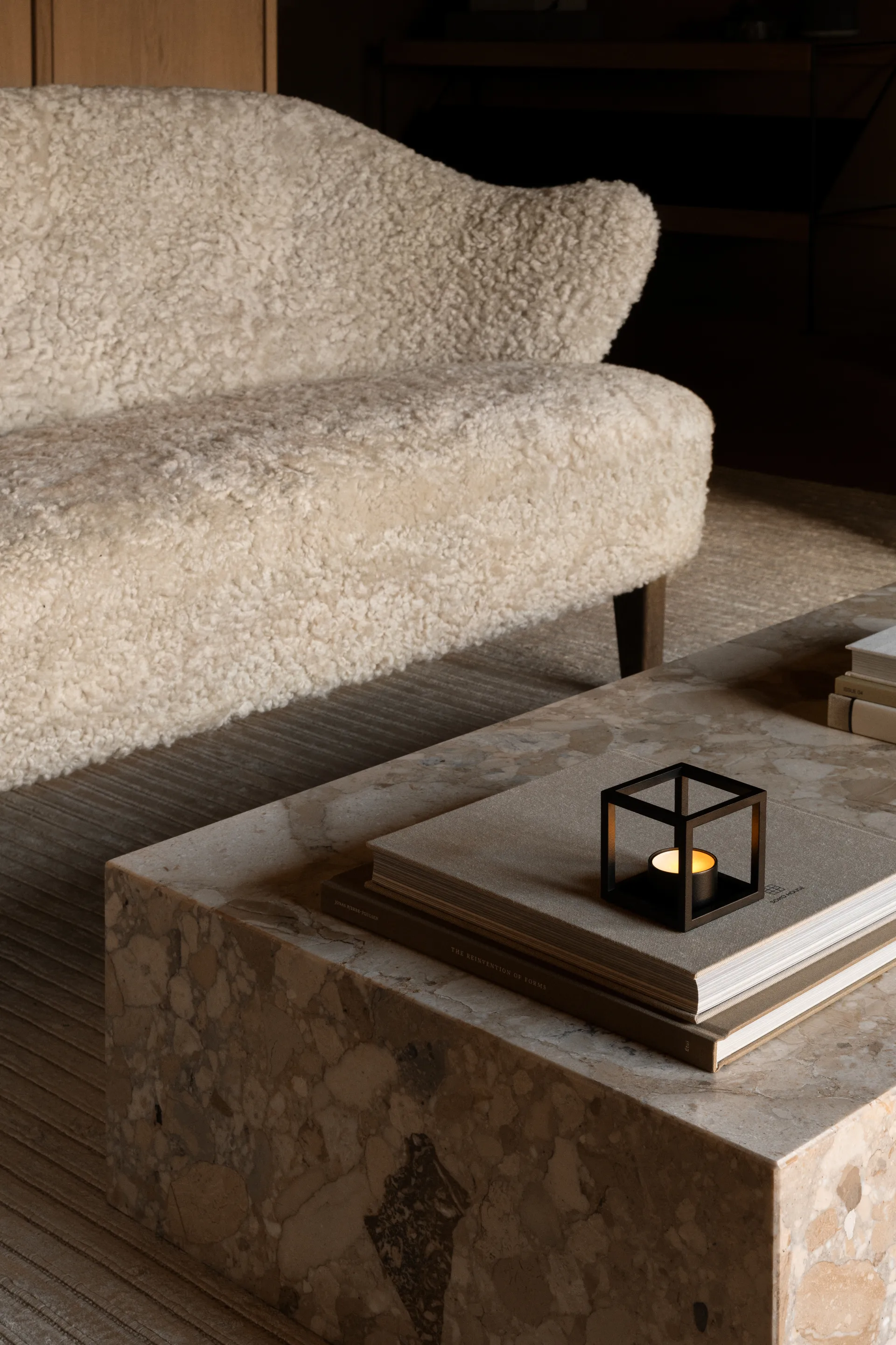 Kubus kandelaar, zwart Audo Copenhagen