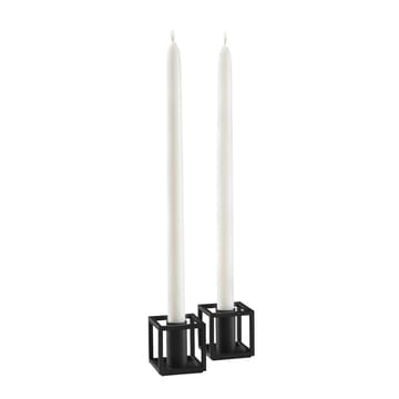 Kubus Micro kandelaar 2-pack - Zwart - Audo Copenhagen