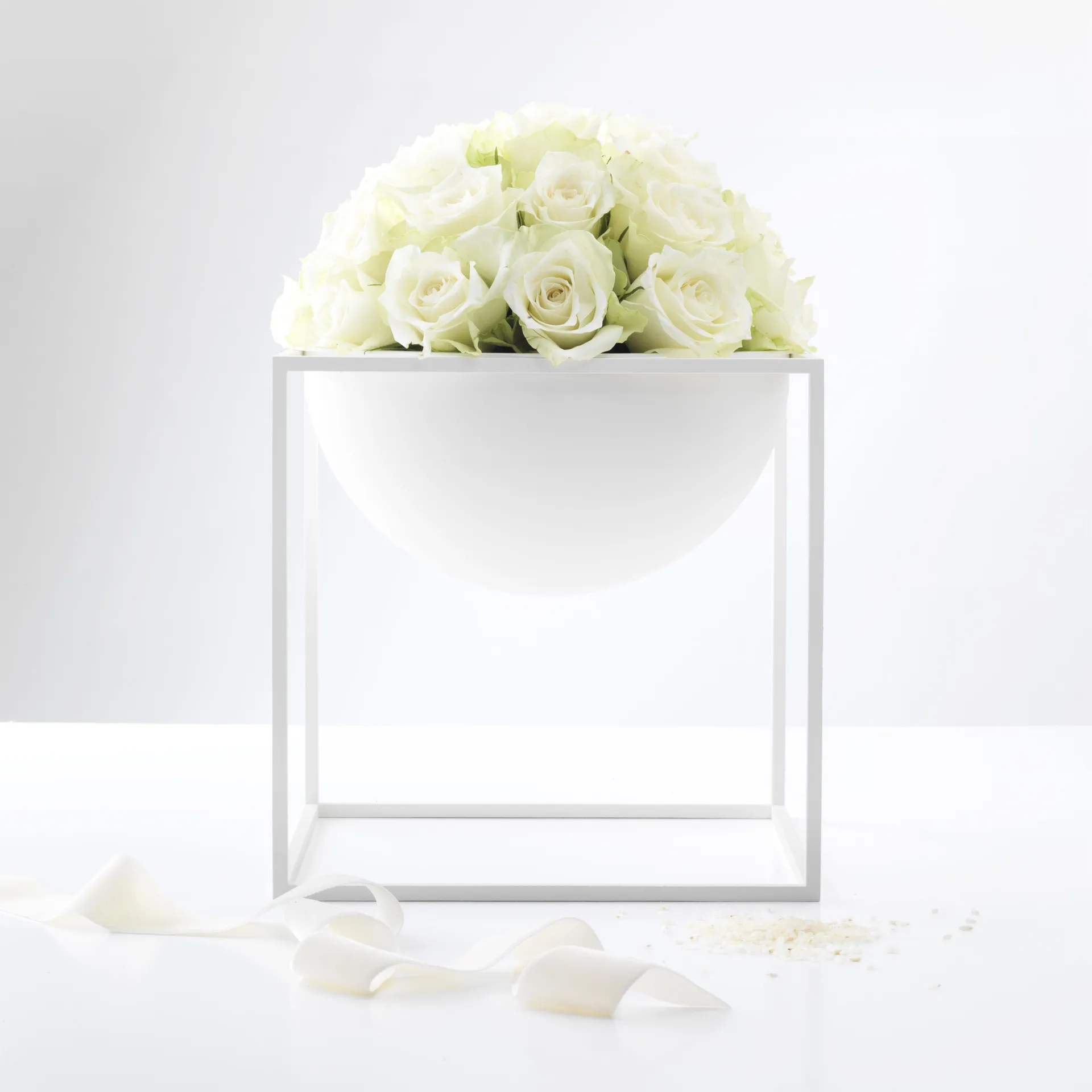 Kubus schaal groot, white (wit) Audo Copenhagen