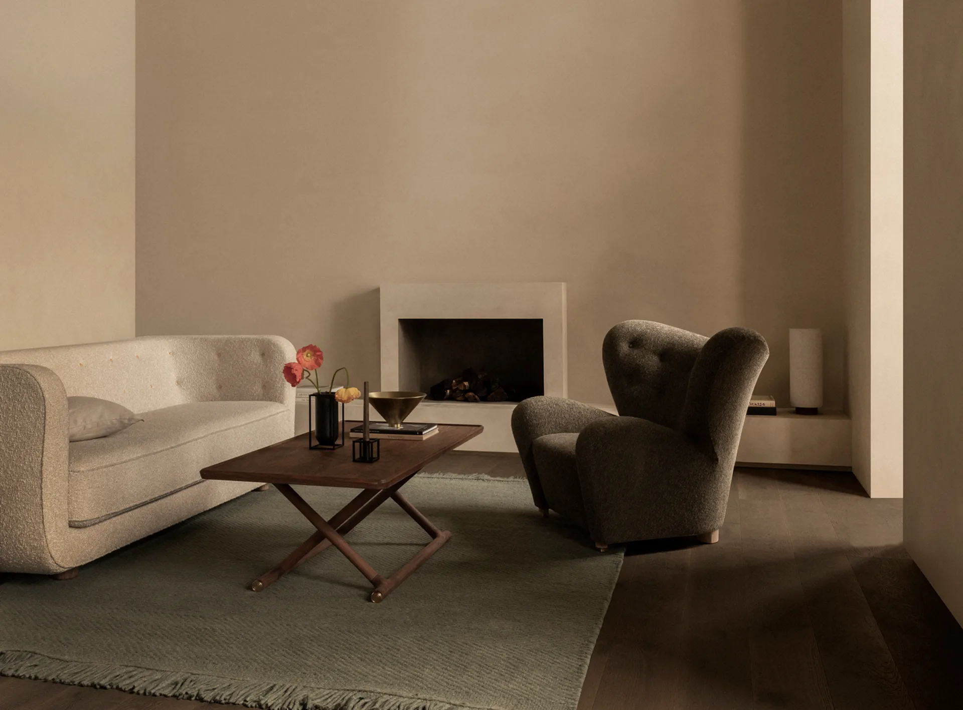 Kubus vaas Lolo, zwart Audo Copenhagen