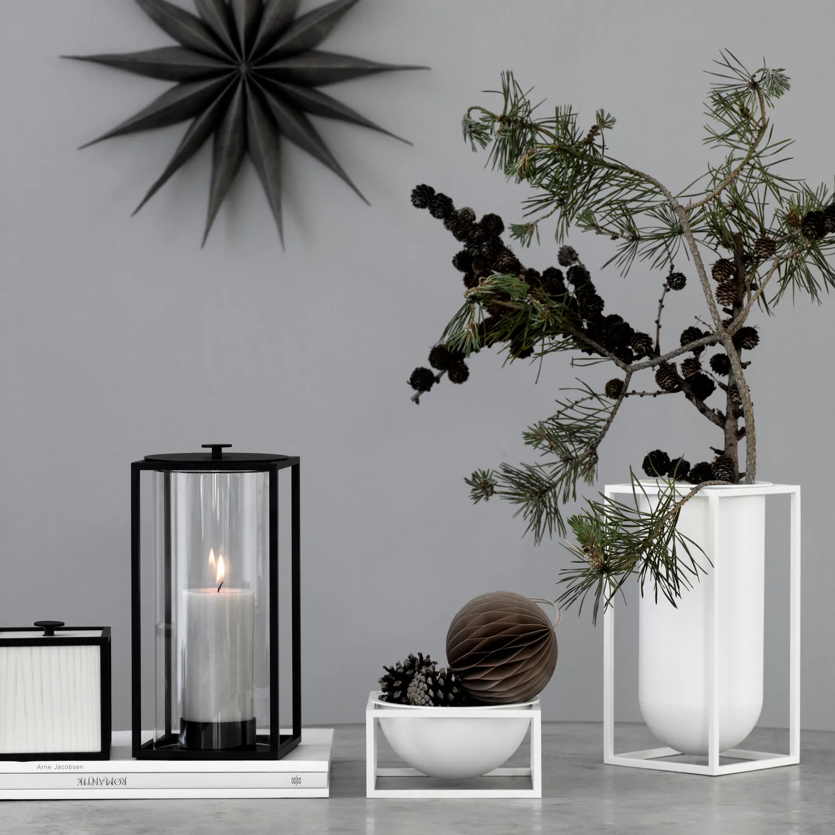 Light'In lantaarn, zwart Audo Copenhagen