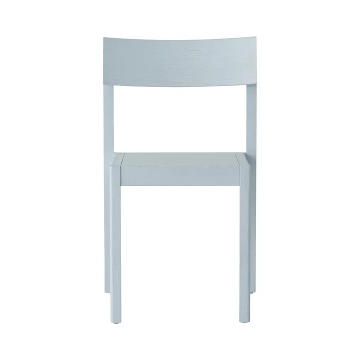 Mauro stoel - Linen blue eik - Audo Copenhagen