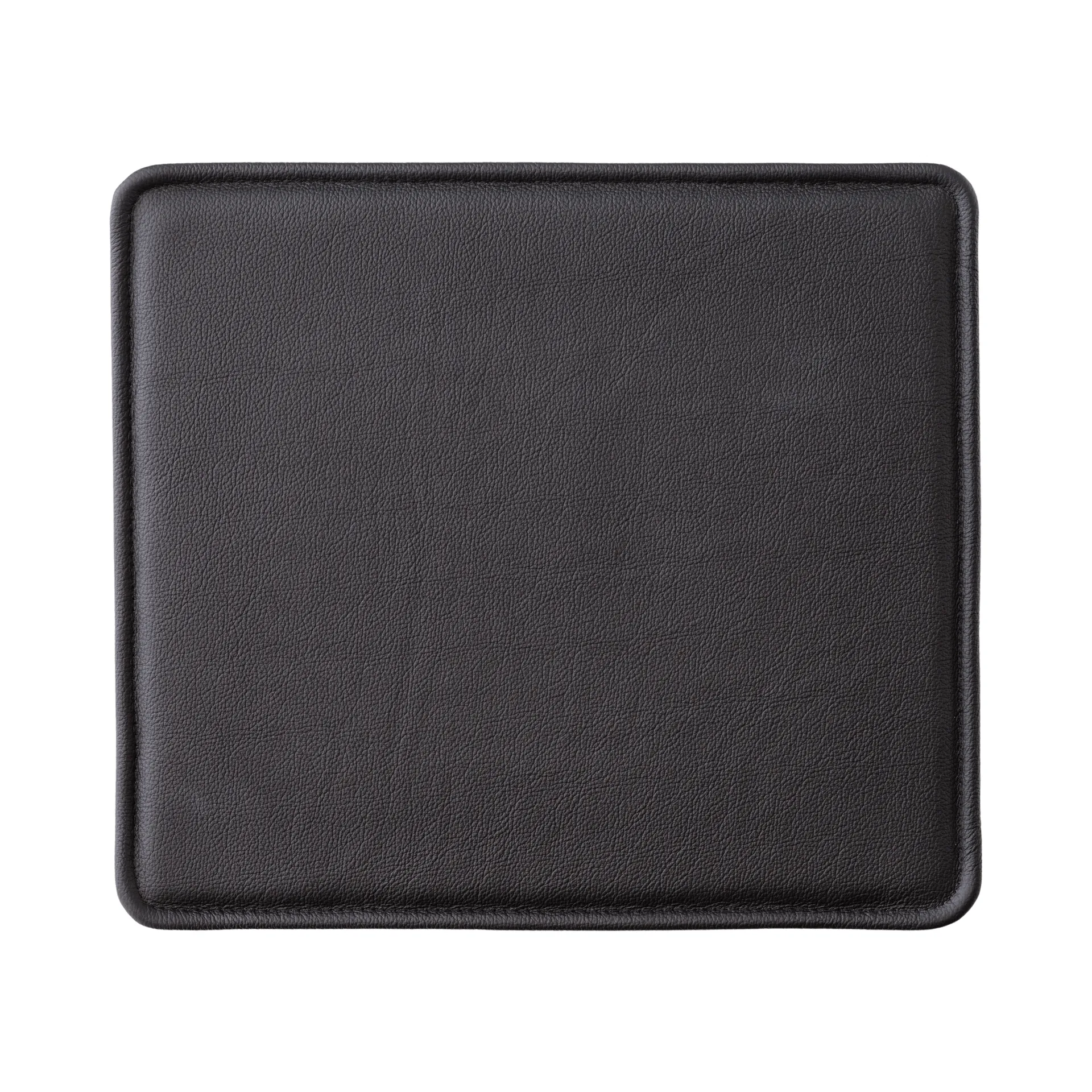 Mauro zitkussen voor stoel, Leder Madras Black Audo Copenhagen