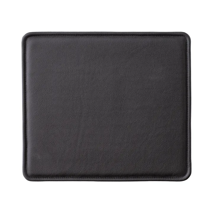 Mauro zitkussen voor stoel - Leder Madras Black - Audo Copenhagen