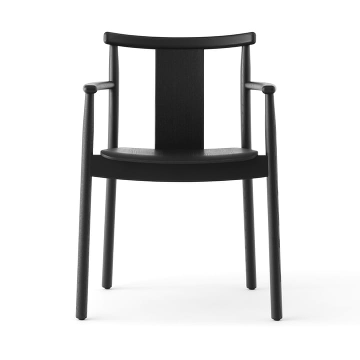 Merkur stoel met armleuningen, Black Audo Copenhagen