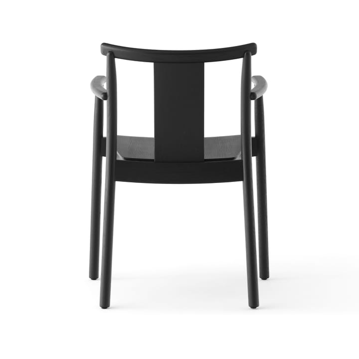 Merkur stoel met armleuningen, Black Audo Copenhagen