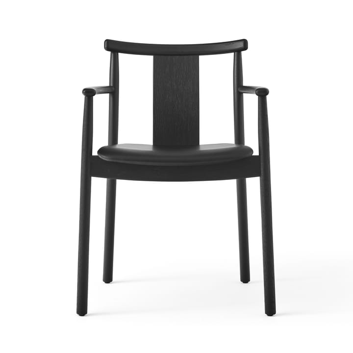Merkur stoel met armleuningen en kussen, Black-Dakar 0842 black Audo Copenhagen