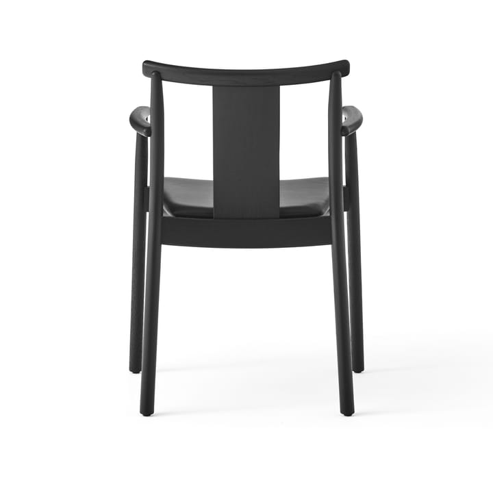 Merkur stoel met armleuningen en kussen, Black-Dakar 0842 black Audo Copenhagen