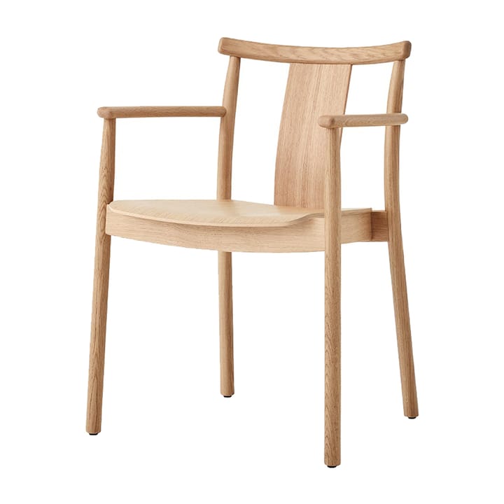 Merkur stoel met armleuningen - Natural oak - Audo Copenhagen