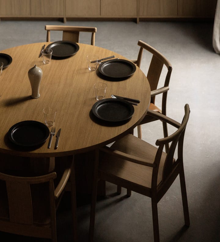 Merkur stoel met armleuningen, Natural oak Audo Copenhagen
