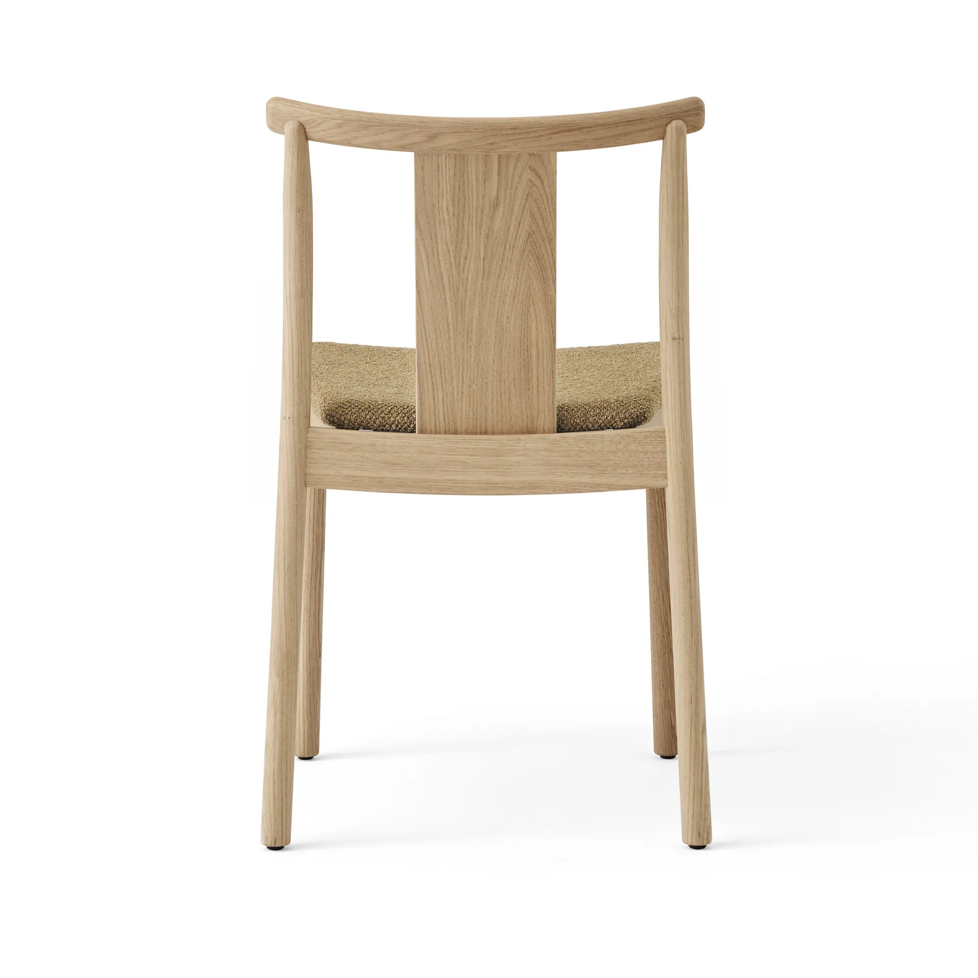 Merkur stoel met kussen, Oak-Bouclé 06 gold Audo Copenhagen