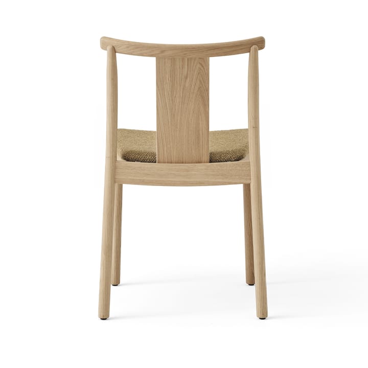 Merkur stoel met kussen, Oak-Bouclé 06 gold Audo Copenhagen