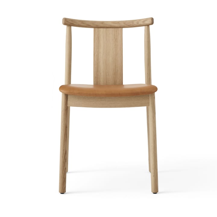 Merkur stoel met kussen - Oak- Dakar 0250 cognac - Audo Copenhagen