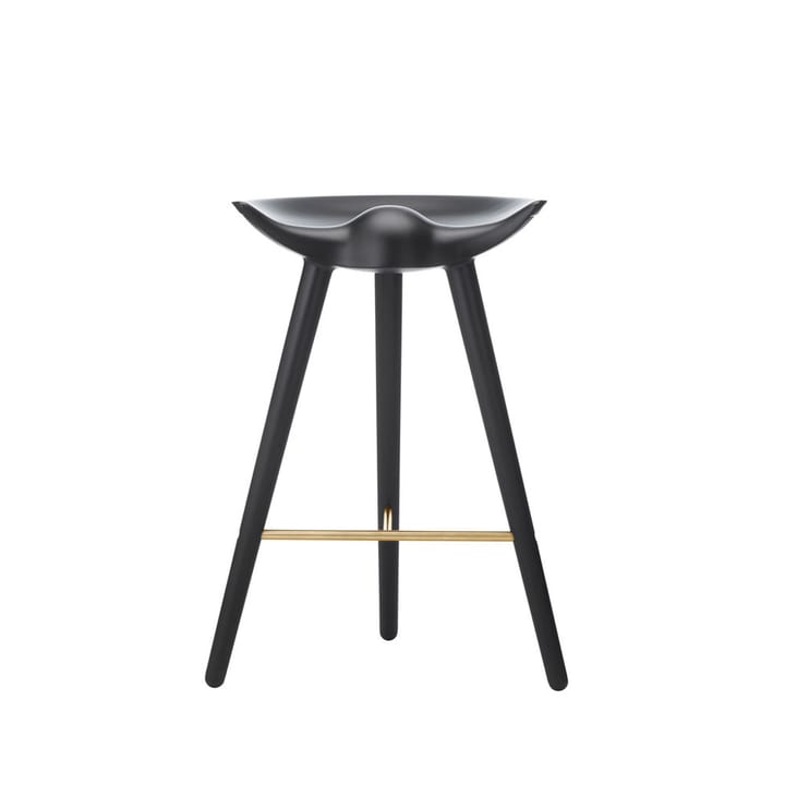 ML 42 Barkruk - black stained beech, brass - Audo Copenhagen