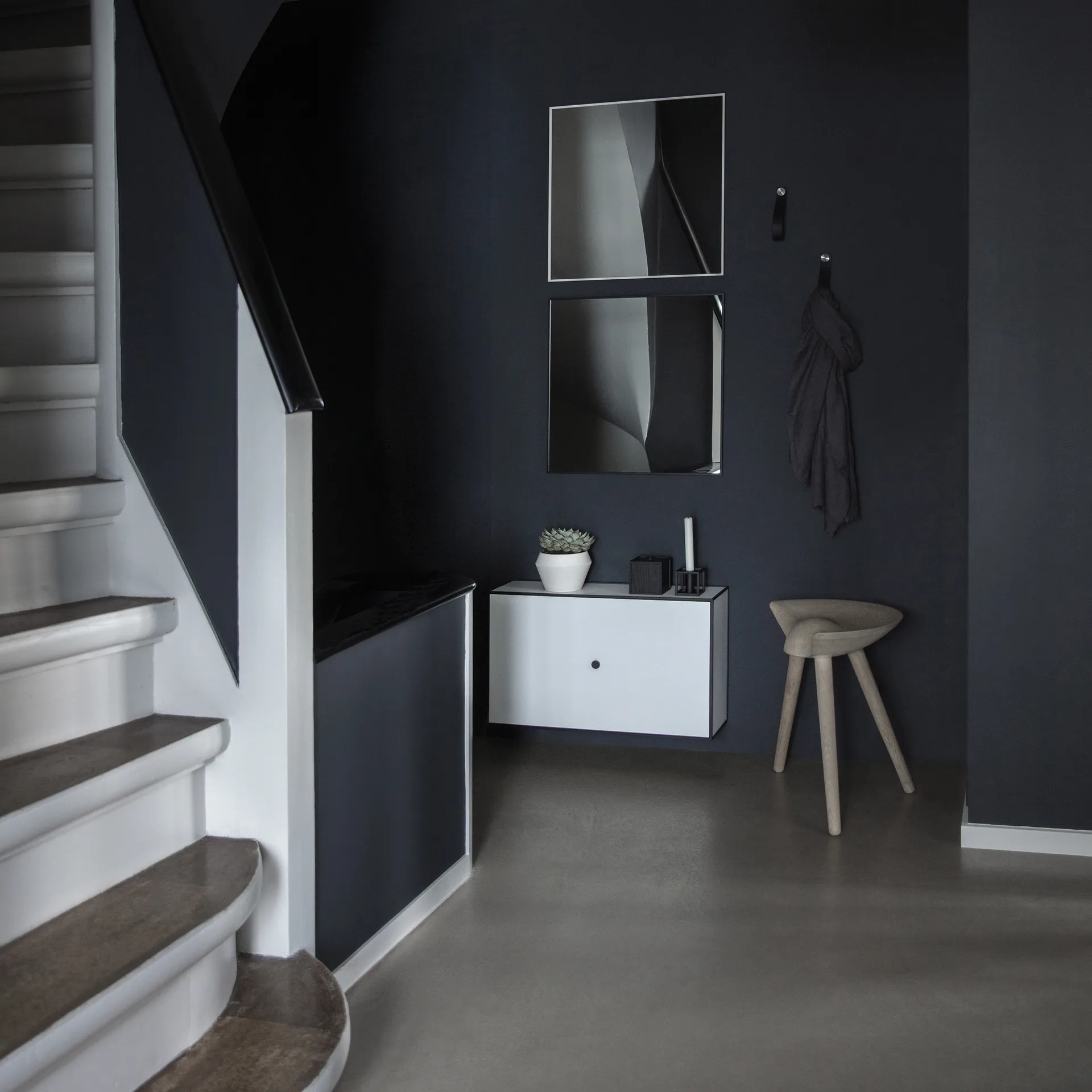 ML42 kruk 48 cm, Eikenhout Audo Copenhagen