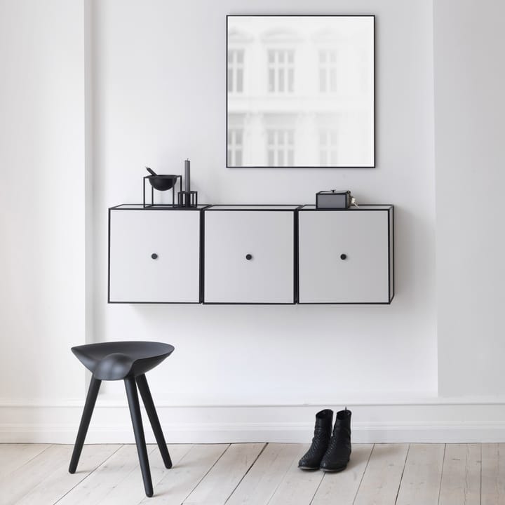 ML42 kruk 48 cm, Zwartgebeitst beukenhout Audo Copenhagen