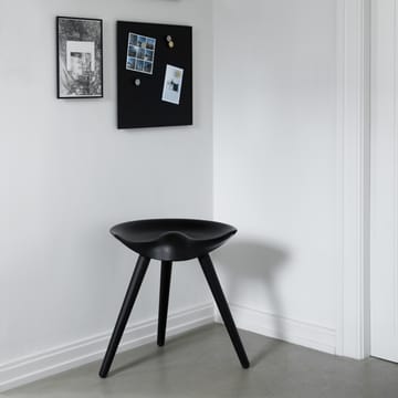 ML42 kruk 48 cm - Zwartgebeitst beukenhout - Audo Copenhagen