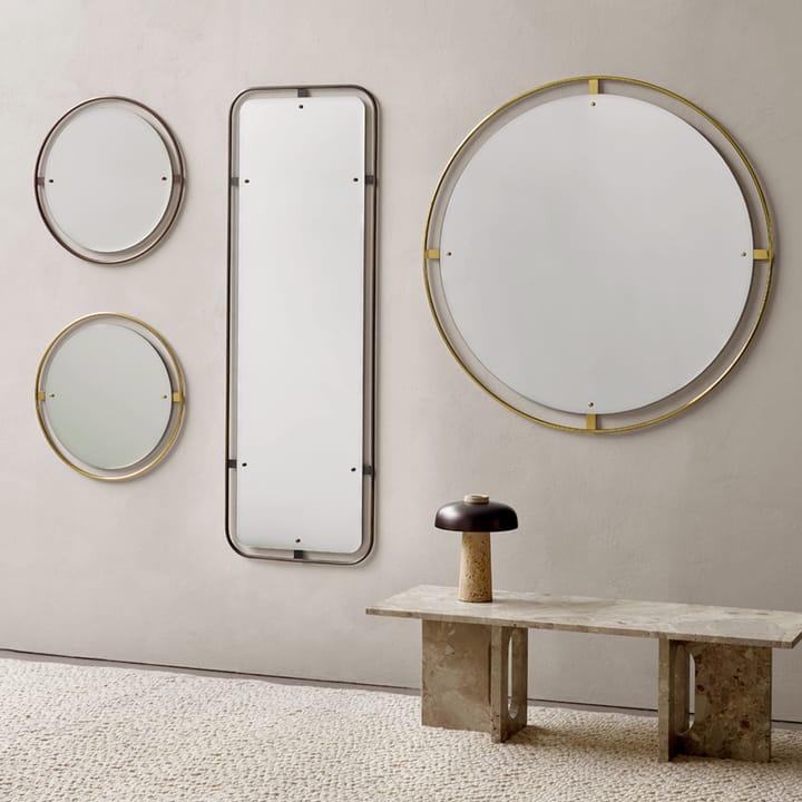 Nimbus Spiegel, polished brass, ø60 Audo Copenhagen