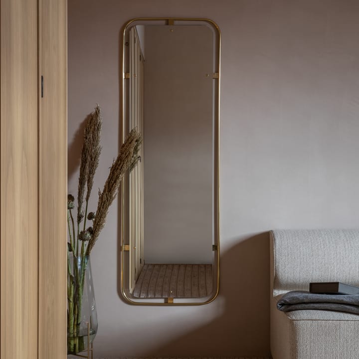 Nimbus spiegel rechthoekig, Polished brass Audo Copenhagen
