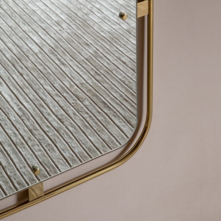 Nimbus spiegel rechthoekig, Polished brass Audo Copenhagen