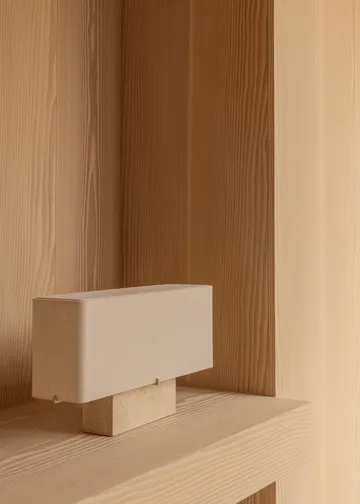 Nonna tafellamp 30 cm - Travertine-sand - Audo Copenhagen