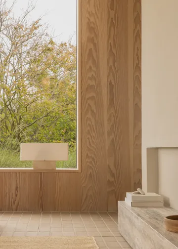 Nonna tafellamp 30 cm - Travertine-sand - Audo Copenhagen