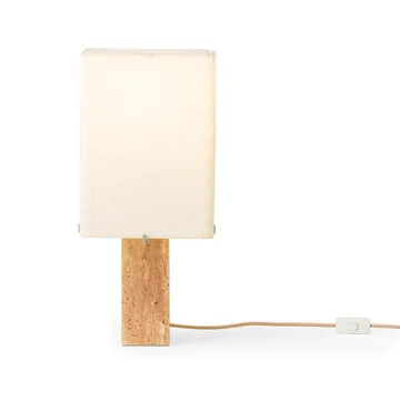 Nonna tafellamp 49 cm - Travertine-sand - Audo Copenhagen