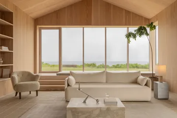 Nonna tafellamp 49 cm - Travertine-sand - Audo Copenhagen