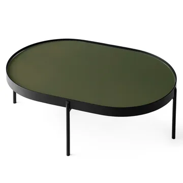 NoNo salontafel L 59,5x96,5 cm - Zwart-donkergroen - Audo Copenhagen
