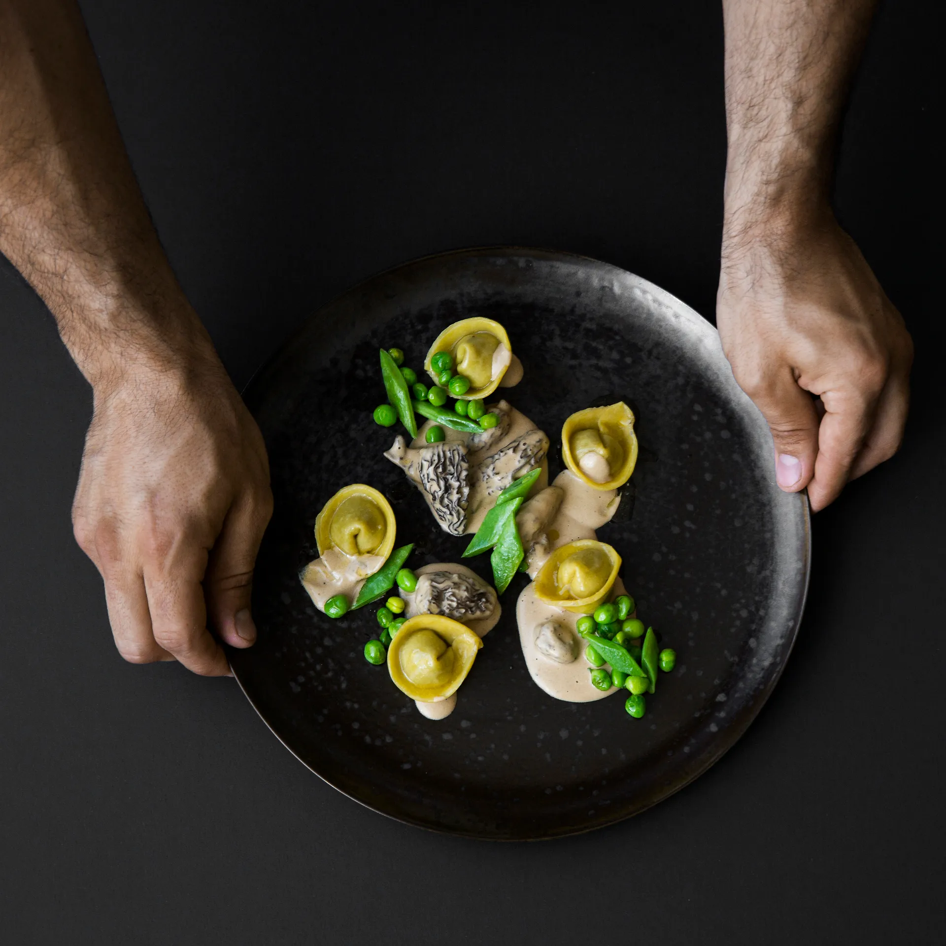 Norm bord Ø23 cm, Dark Glazed Audo Copenhagen