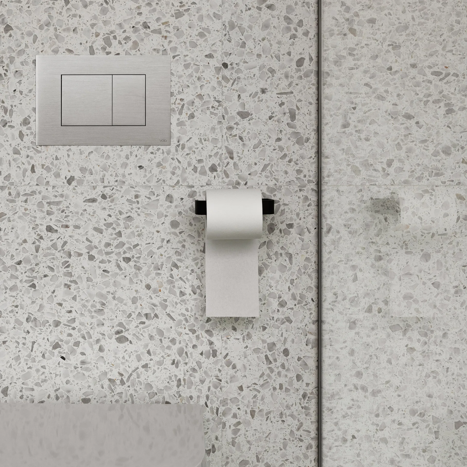 Norm toiletrolhouder, zwart Audo Copenhagen