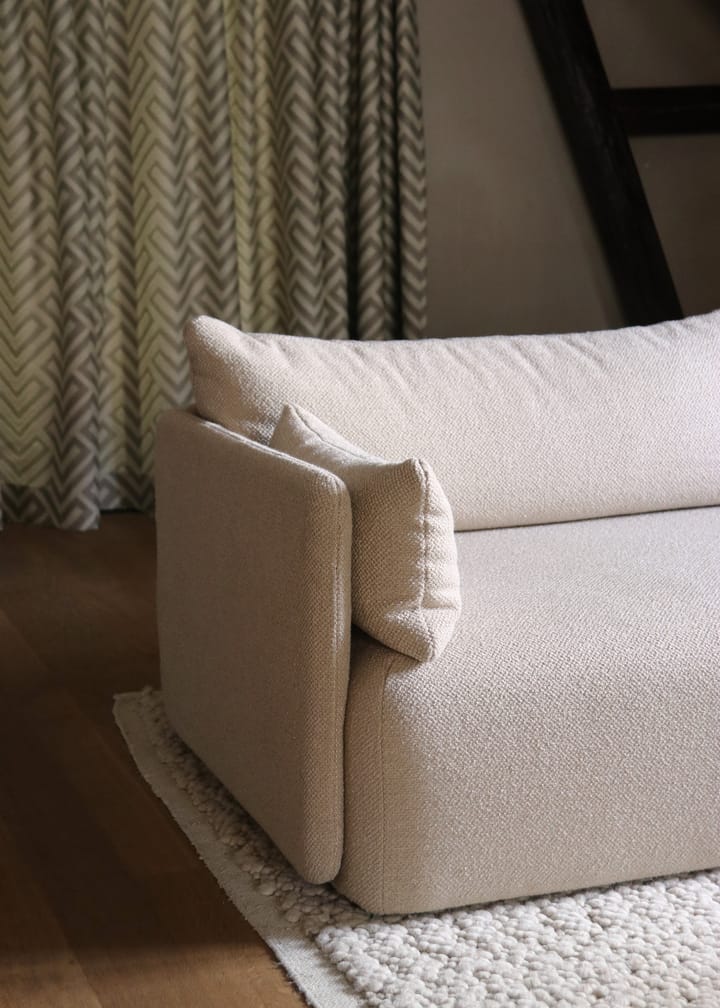 Offset bank 2-zits, Audo Bouclé 02 Beige Audo Copenhagen