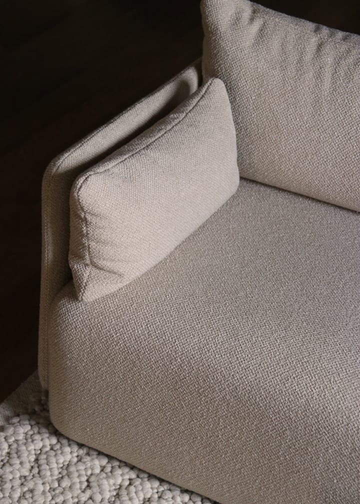 Offset bank 3-zits, Audo Bouclé 02 Beige Audo Copenhagen