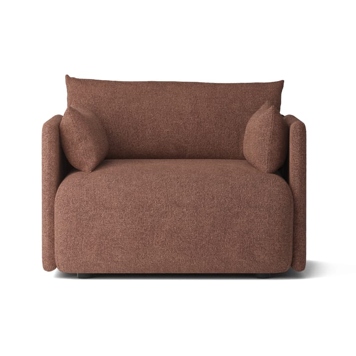 Offset fauteuil, Audo Bouclé 08 Bordeaux Audo Copenhagen