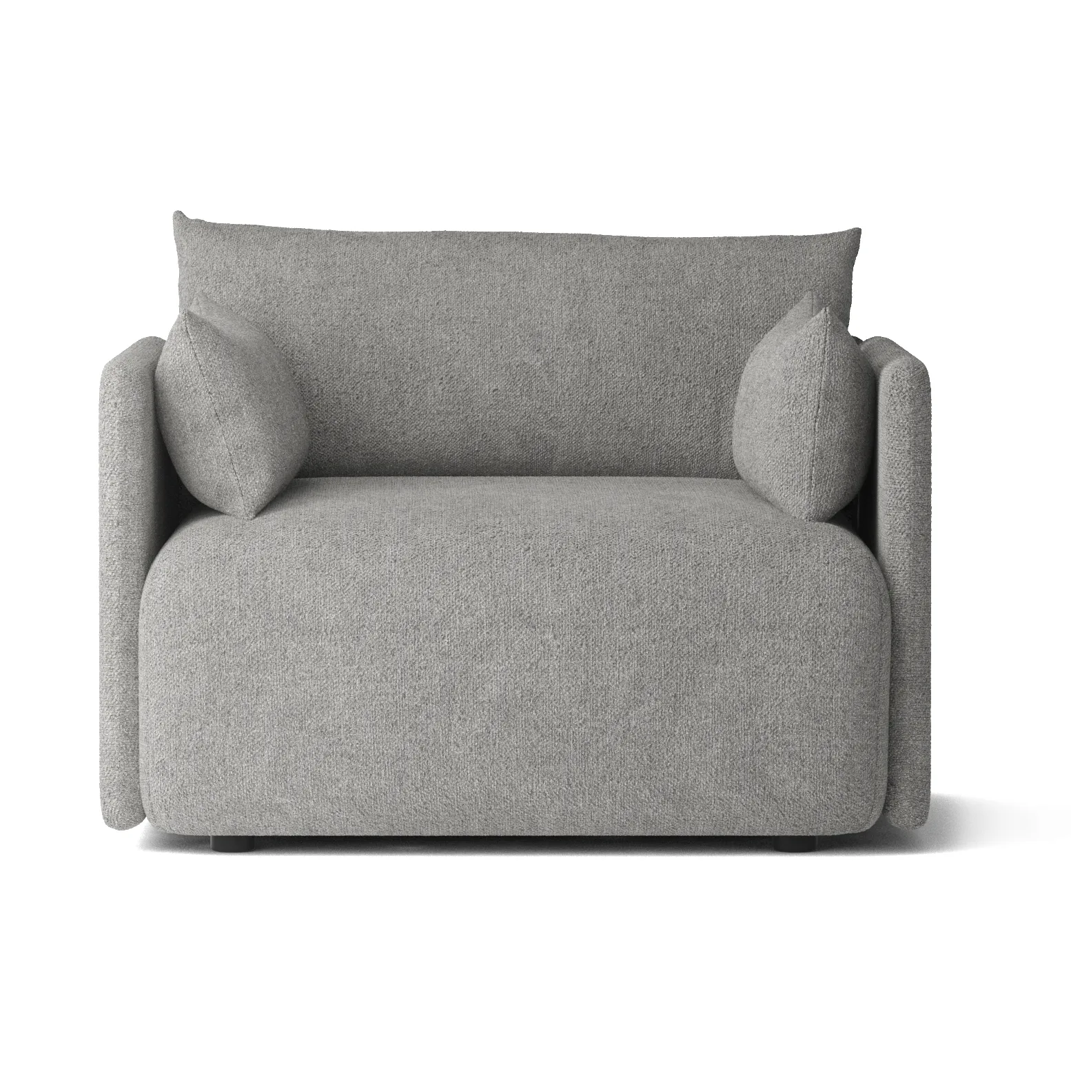 Offset fauteuil, Audo Bouclé 16 Dark grey Audo Copenhagen
