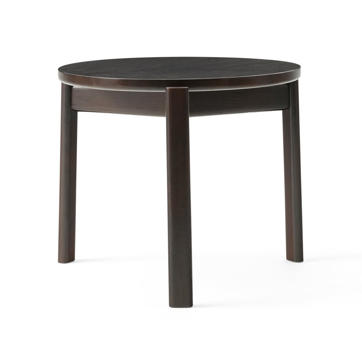 Audo Copenhagen Passage salontafel o50 cm Donkergelakt eiken