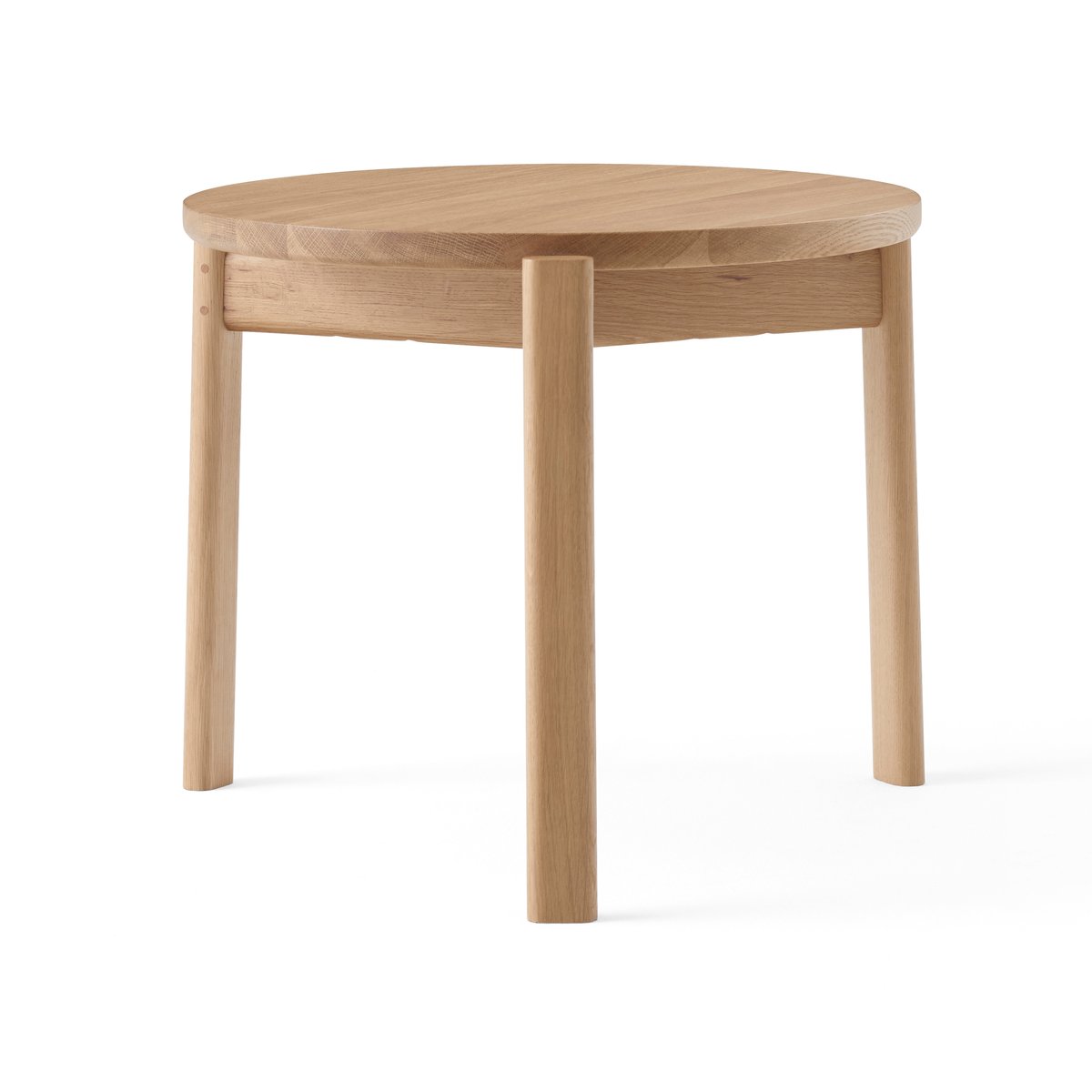 Audo Copenhagen Passage salontafel o50 cm Eiken | Scandinavisch Interieur | Salontafels | Beige
