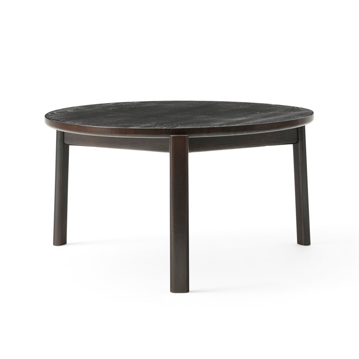 Audo Copenhagen Passage salontafel o70 cm Donkergelakt eiken