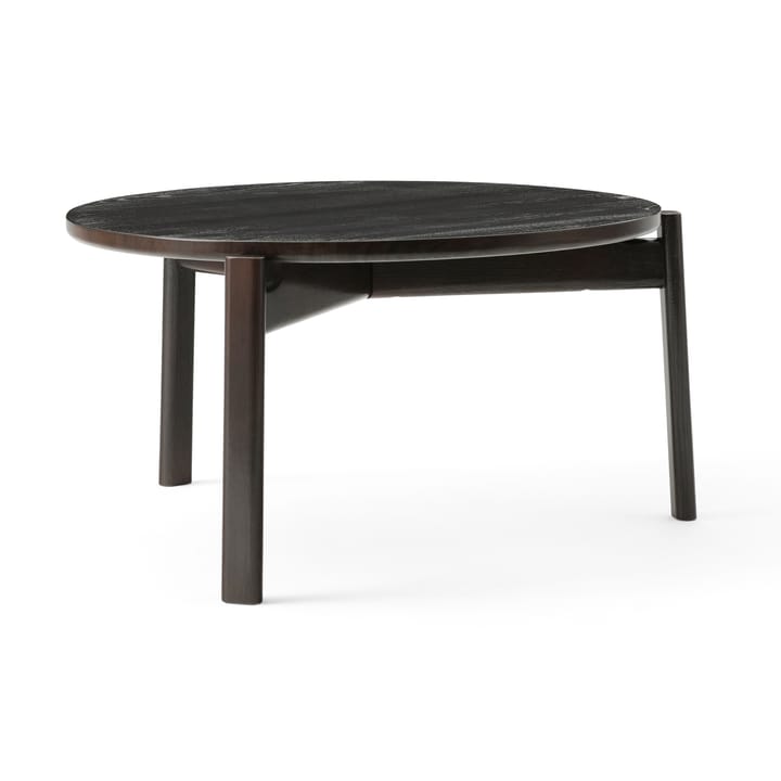 Passage salontafel Ø70 cm, Donkergelakt eiken Audo Copenhagen