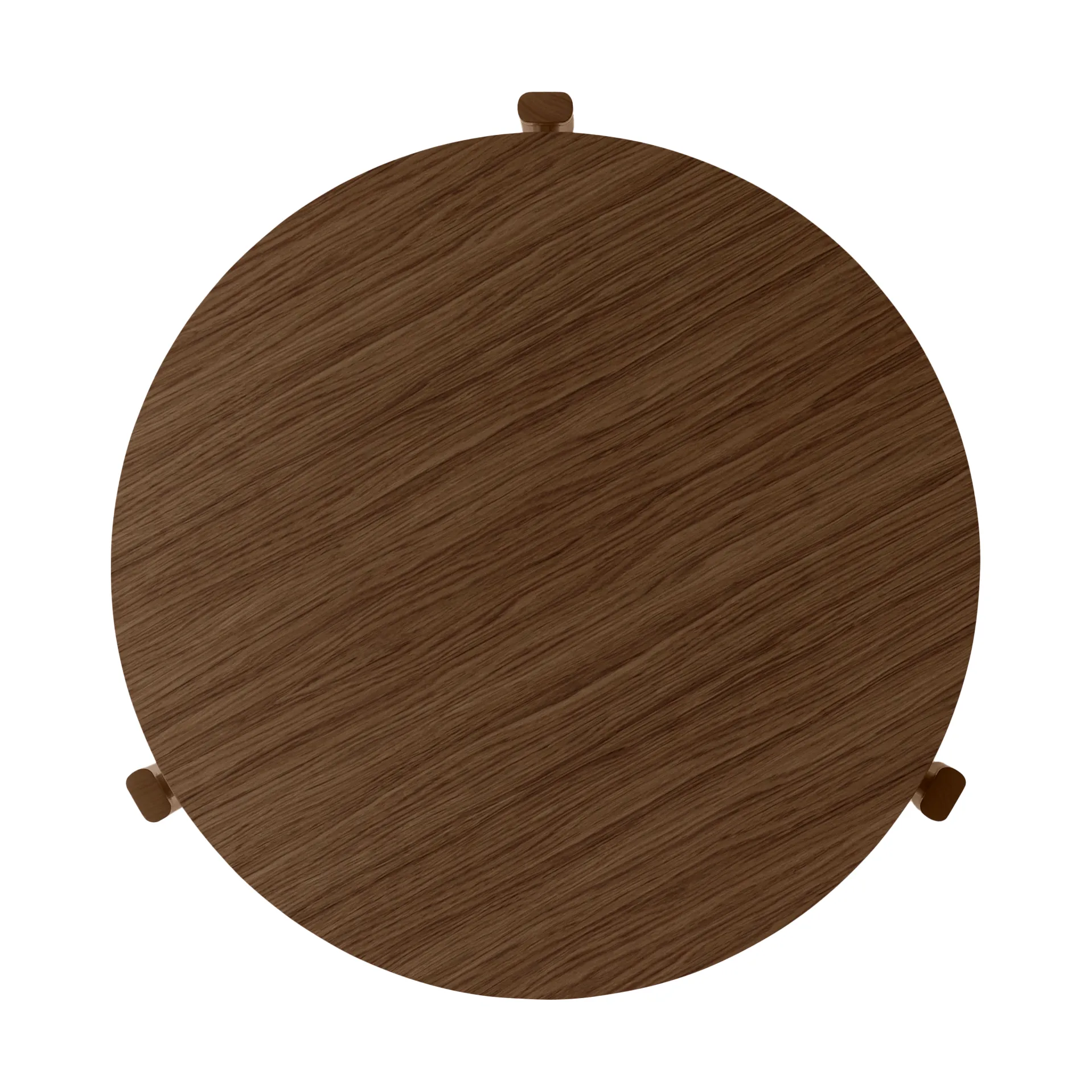 Passage salontafel, Donkergebeitst eiken,Ø70 cm Audo Copenhagen