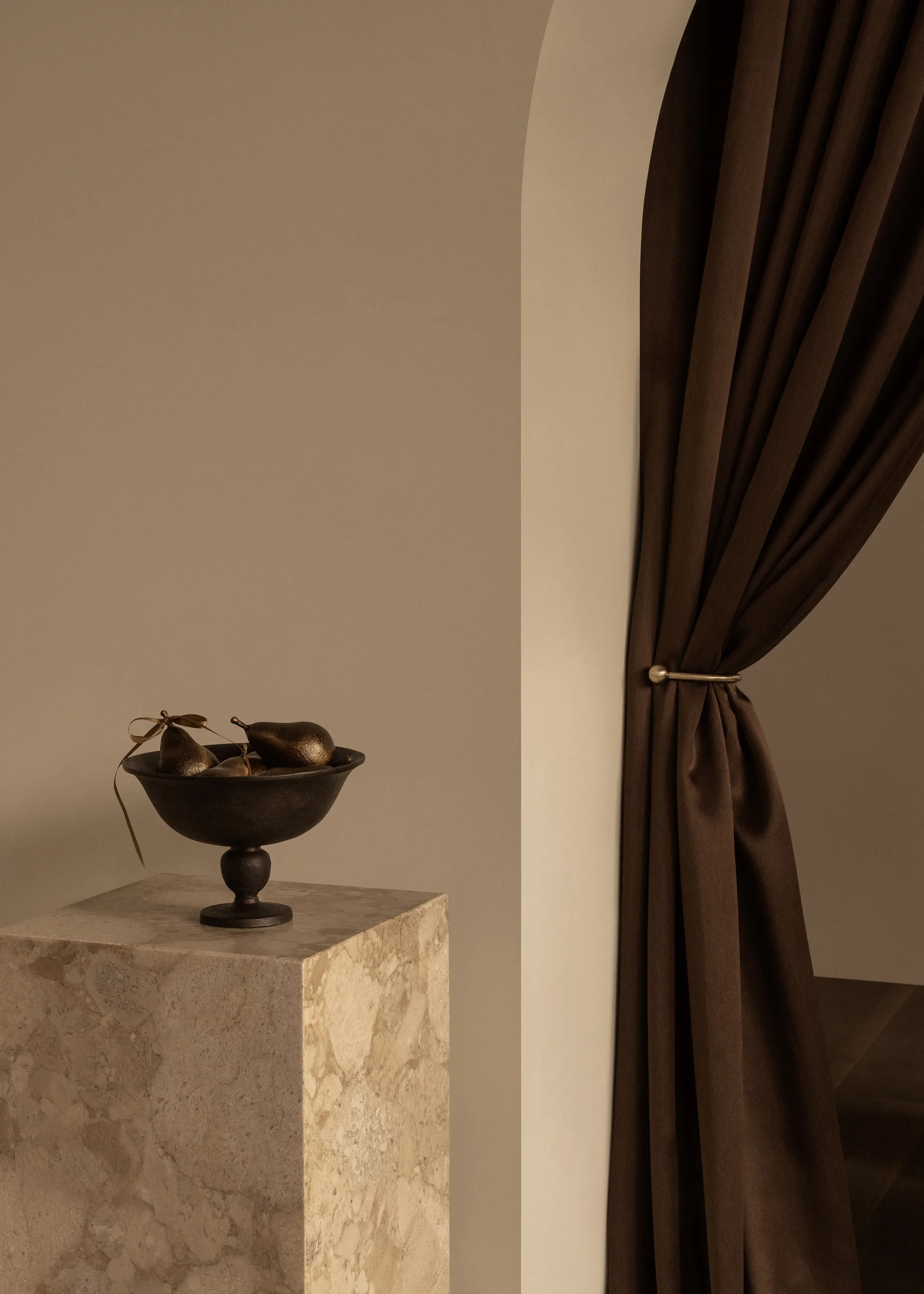 Pavot schaal, Bruin Audo Copenhagen