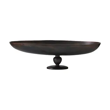 Pavot serveerschaal op voet - Bruin - Audo Copenhagen