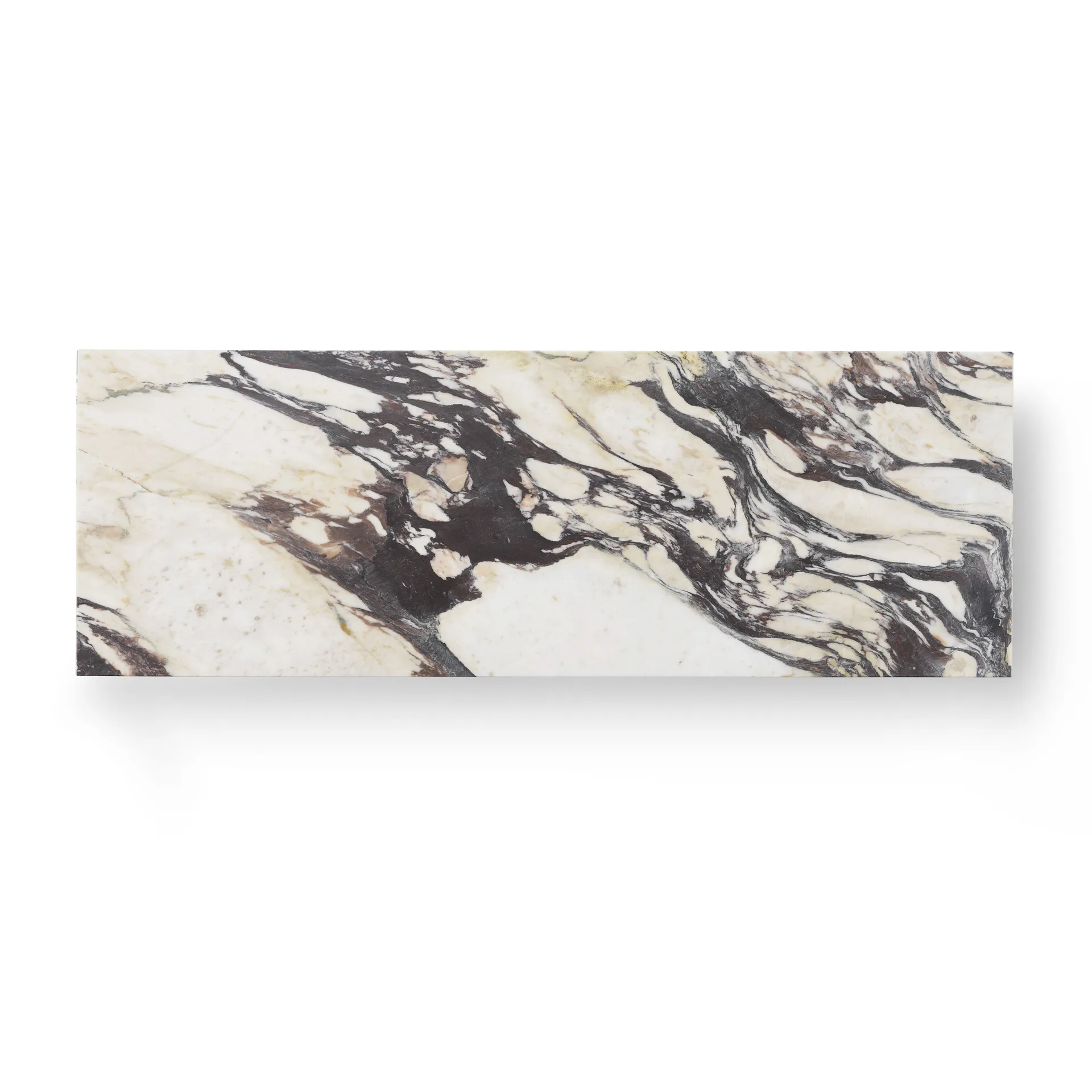 Plinth Bridge sideboard, Calacatta Viola Audo Copenhagen