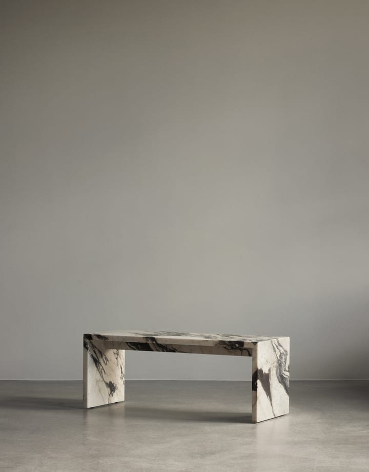 Plinth Bridge sideboard, Calacatta Viola Audo Copenhagen